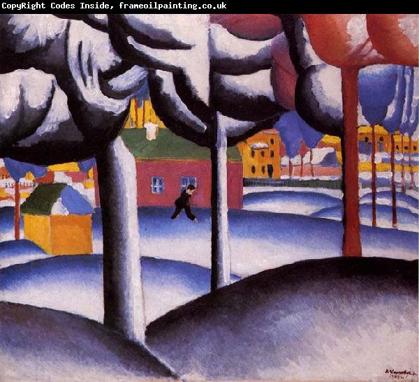 Kazimir Malevich Winter,